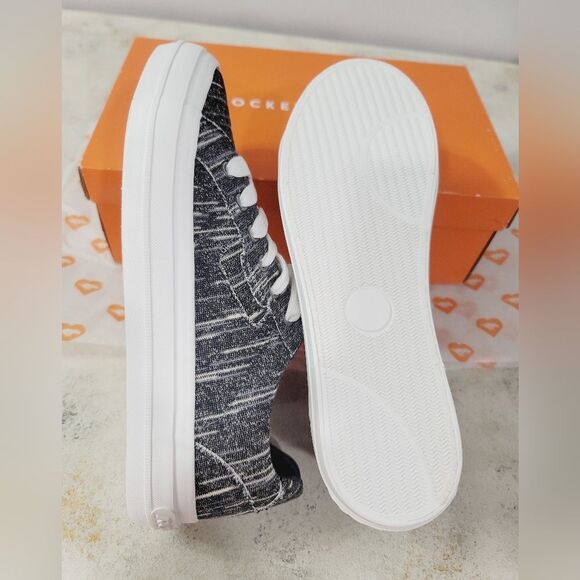 Rocket Dog Women's Grey Cecila Egan Cotton Lace-up Sneakers Size 11 NIB - Picture 8 of 15